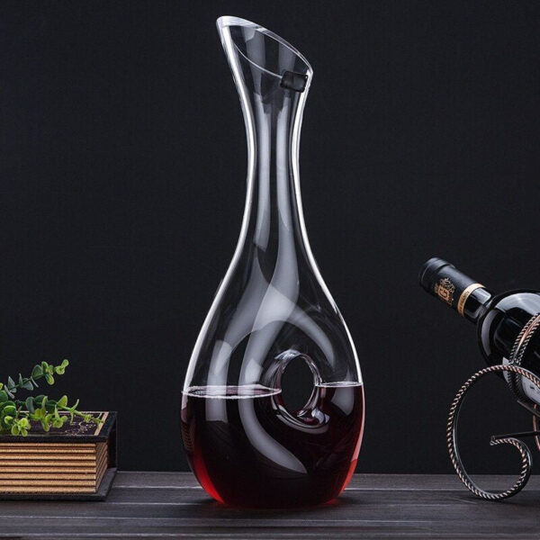 magette Modern Stylish Wine Decanter – Elegant Glass Carafe - Image 4