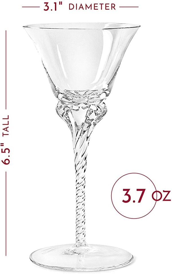 magette Sherry & Sweet Port Wine Glasses – Set of 4 - Image 5