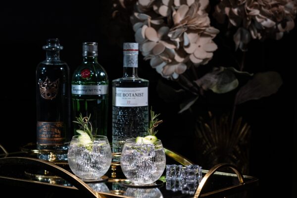 magette Vintage Art Deco Gin & Tonic Glasses – Set of 4 (13.5 oz) - Image 8