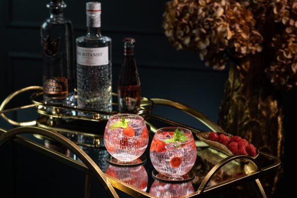 magette Vintage Art Deco Gin & Tonic Glasses – Set of 4 (13.5 oz) - Image 9