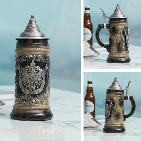 magette German Heritage Beer Steins – Authentic Traditional Drinkware - Image 14