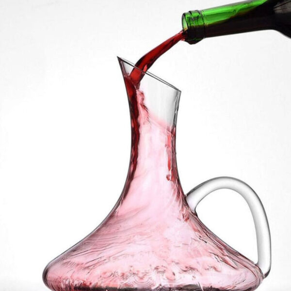 magette Classic Crystal Wine Decanter – Elegant Glass Carafe - Image 9