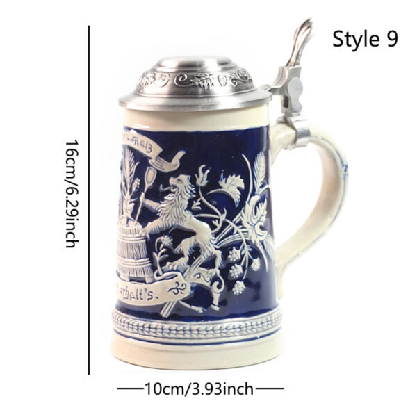 magette German Heritage Beer Steins – Authentic Traditional Drinkware - Image 10