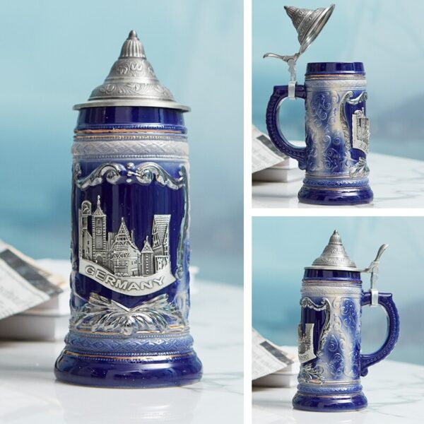 magette German Heritage Beer Steins – Authentic Traditional Drinkware - Image 12