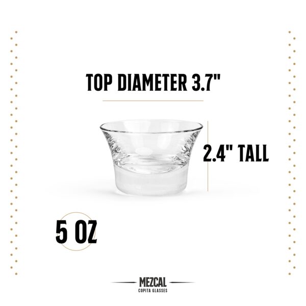 magette Mezcal & Spirits Tasting Glasses – Set of 4 - Image 5