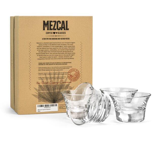 magette Mezcal & Spirits Tasting Glasses – Set of 4 - Image 7