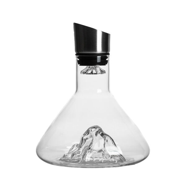 magette Conical Flask Waterfall Wine Decanter – Unique Aerating Carafe - Image 8