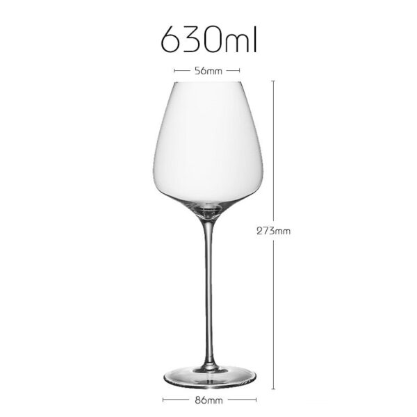 magette Ultra-Thin Delicate Crystal Wine Glasses – Set of 4 - Image 7