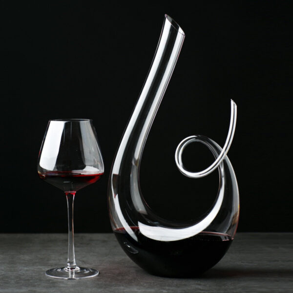 magette The Treble Wine Decanter – Musical-Inspired Elegant Glass Carafe - Image 3