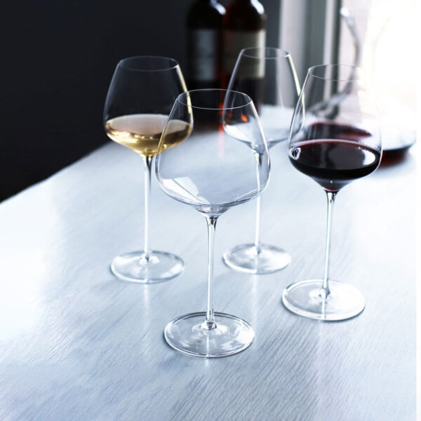 magette Ultra-Thin Delicate Crystal Wine Glasses – Set of 4 - Image 2