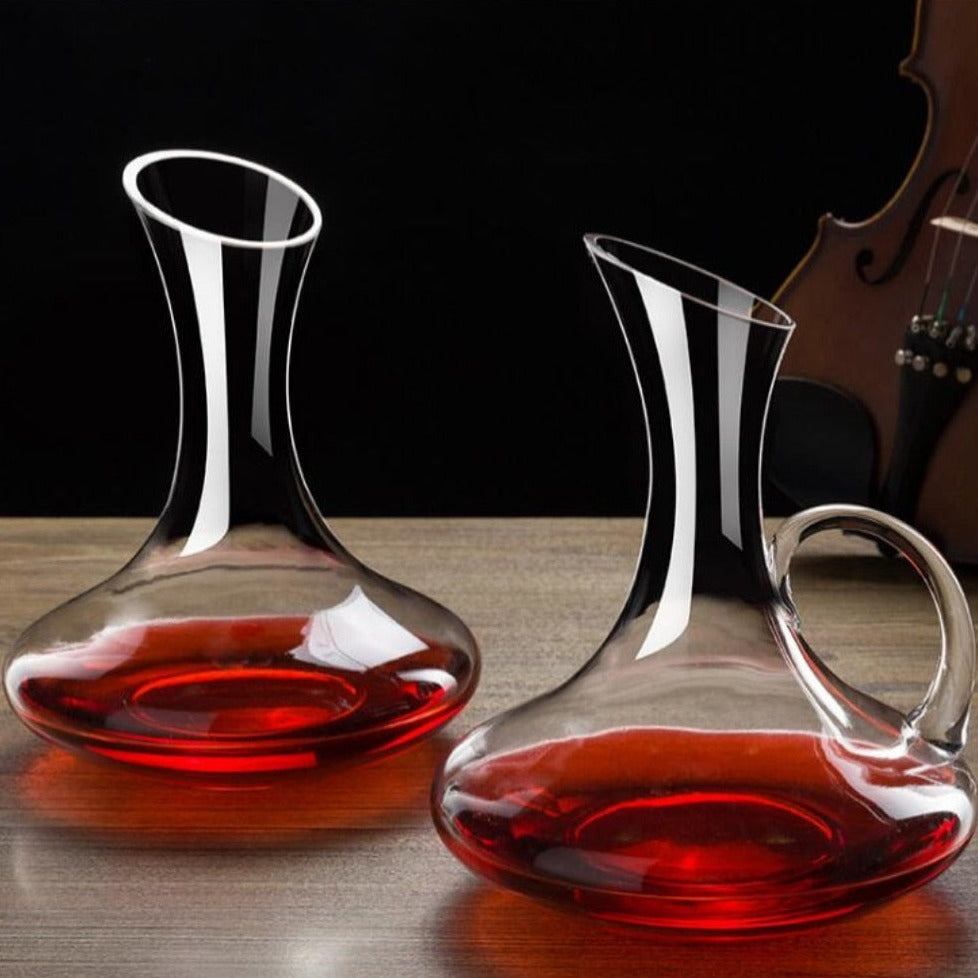 magette Classic Crystal Wine Decanter – Elegant Glass Carafe