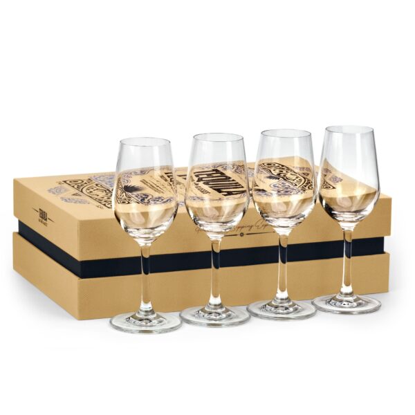 magette Tequila & Aromatic Liquor Tasting Glasses – Set of 4 - Image 6