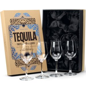 magette Tequila & Aromatic Liquor Tasting Glasses – Set of 4
