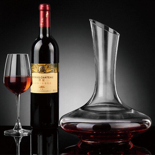 magette Classic Crystal Wine Decanter – Elegant Glass Carafe - Image 3