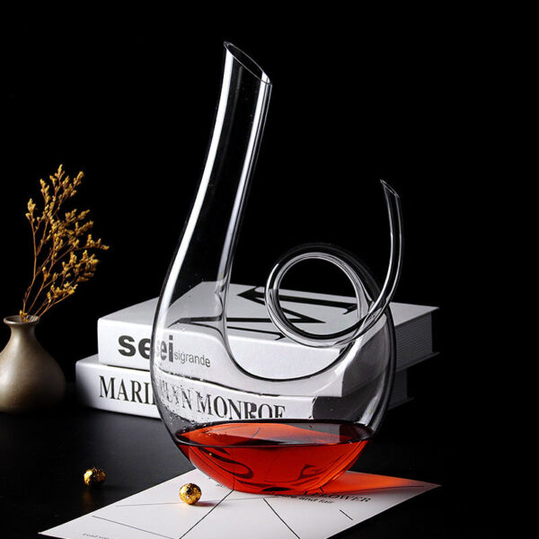 magette The Treble Wine Decanter – Musical-Inspired Elegant Glass Carafe