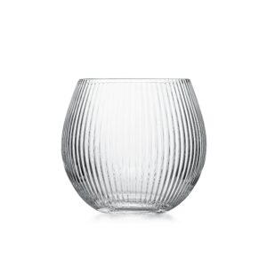 magette Vintage Art Deco Gin & Tonic Glasses – Set of 4 (13.5 oz)